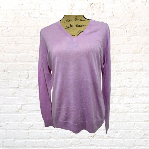 Lord & Taylor Sweaters - Lord & Taylor Merino Wool V-Neck Sweater